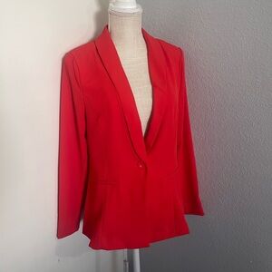 Women's Haute Monde Red Blazer